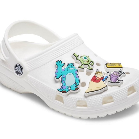 Disney Pixar Monsters Inc Crocs Jibbitz Charms set of 5 NWT - Picture 8 of 9